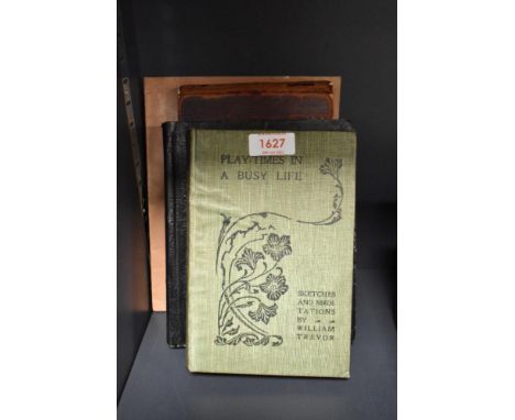 Two early 20th century manuscript minute books for an unknown committee. With two Manchester related items. (4)