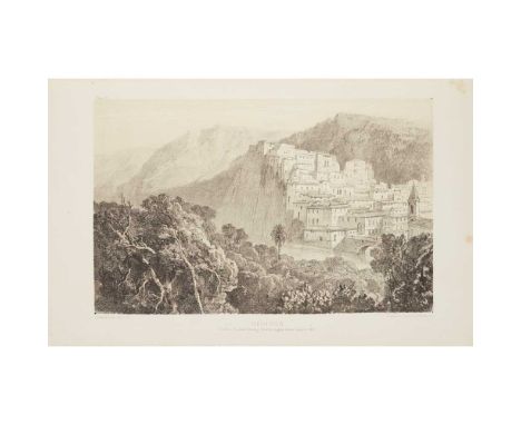 Lear, Edward Journals of a Landscape Painter in Southern Calabria, etc. London: Richard Bentley, 1852. First edition, large 8