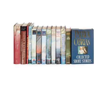 O'Brian, Patrick 23 first editions by Patrick O'Brian, 1 American edition, and 6 others comprising a full set of the Aubrey/M