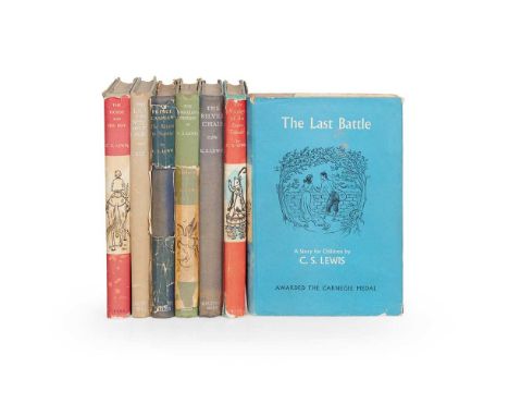 Lewis, C. S. Prince Caspian [and:] The Magician's Nephew London: Geoffrey Bles [-The Bodley Head], 1951-5. 2 works, both firs