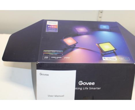 A Govee soft lighting LED set 