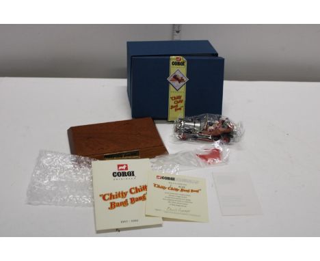 A boxed Corgi Chitty Chitty Bang Bang model 