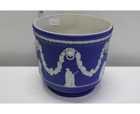 A large Wedgewood Jasperware planter 