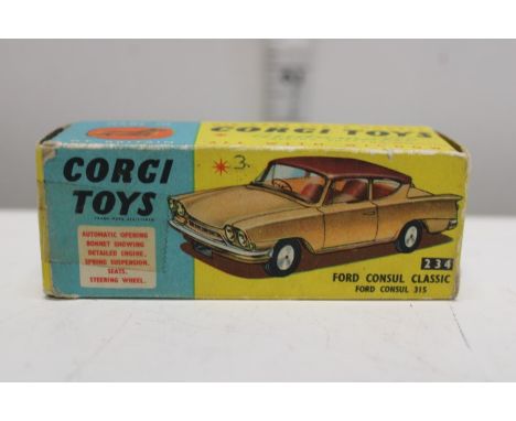 A vintage boxed Corgi die-cast model 234 
