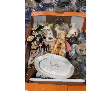 A selection of assorted ceramic items and other. postage unavailable 