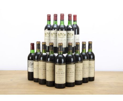 Bordeaux Northern Medoc Vintage Red Wine 1979, 4 bottles of Chateau Ormes de Pez 1979 St Estephe, 8 bottles of Chateau Meyney