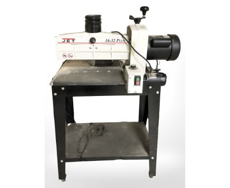 A Jet 16-32 Plus drum sander 