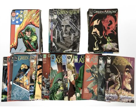 DC Comics Green Arrow, issues 1 to 78, first issue 1$ American cover, and further Green Arrow comics, Green Arrow and the Sha