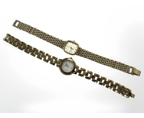 Two Lady's wristwatches by Tissot and Rotary. (2)