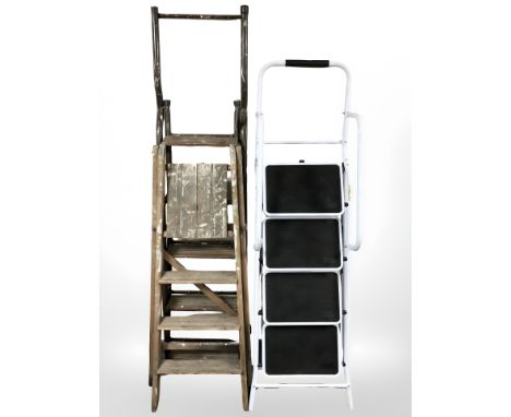 Three step ladders 
