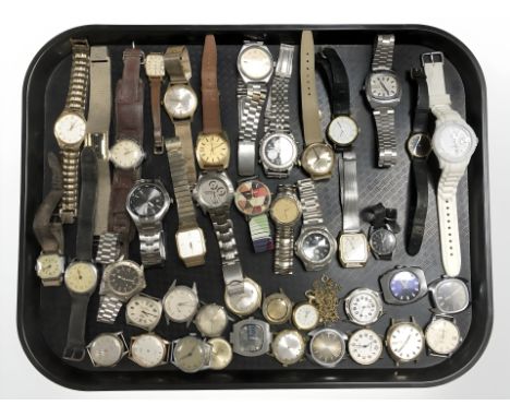 A quantity of wristwatches including Rotary, Sekonda, Pierre Nicole, etc. 