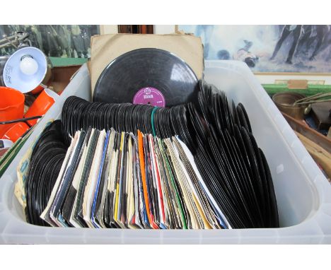 Approximately 250 7" Singles and a Selection of 78 RPM's, artists include Fleetwood Mac, Bob Dylan, Kinks, Donovan, John Lenn