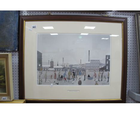 G.W. Birks, 'The Chase' Limited Edition Colour Print of 375, signed lower right, 34.5 x 49.5cm.