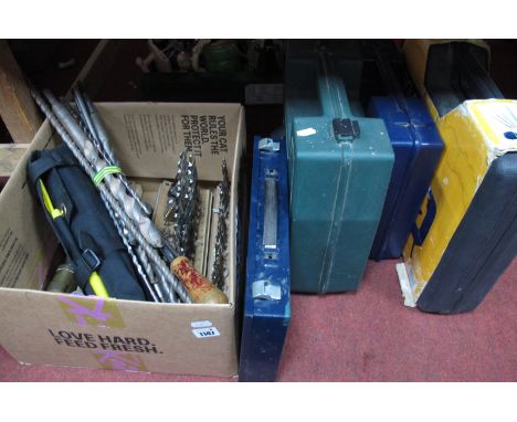 Wickes Pneumatic Hammer Drill, 500W, CMI rotary hammer 850w, Black and Decker plus plane 500w (all untested sold for parts on