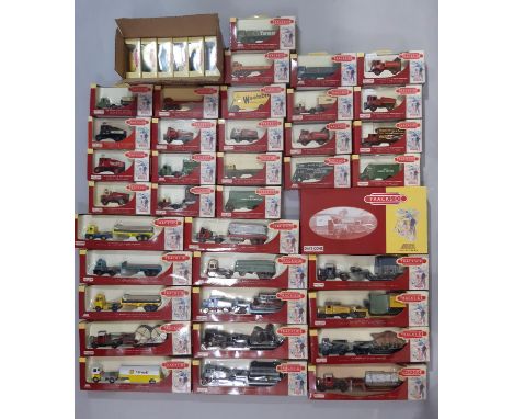 Large collection of approx 37 boxed model vehicles 'Trackside' by Lledo (suitable for 00 gauge model rail layouts) including 