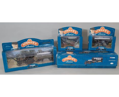 Four boxed Corgi model toys from 'Dibnah's Choice' range including nos CC20101, 80113, 80308 and 80309 (4) 