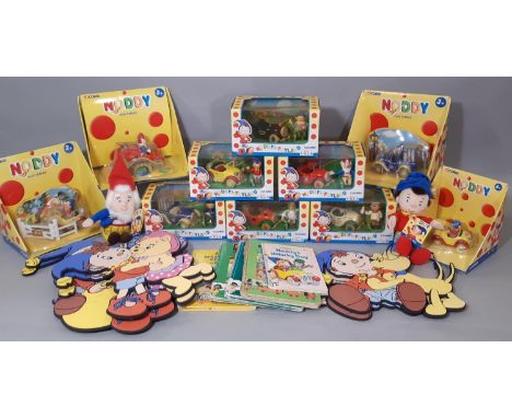 A set of 6 boxed 'Noddy in Toyland' toys by Corgi including Noddy, Big Ears, Mrs Sparks, Gobbo, PC Plod and Mr Milko, togethe