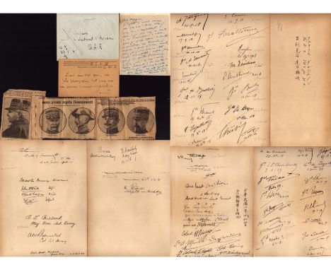 Vintage collection of ALS including signatures from Prince Arthur, Duke of Connaught and Strathearn, Margaret Woodrow Wilson 