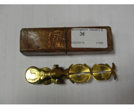 A cased set of sovereign/half sovereign scales