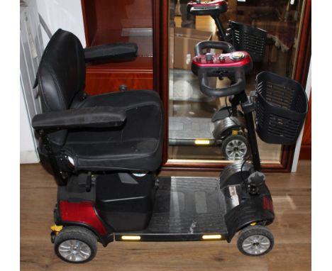 A mobility scooter (unbranded and as found)