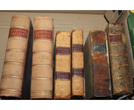[Murphy] Arthur the works of Samuel Johnson in two volumes, published by Jones &amp; Co, 1825, [Boag] John Reverend the imper