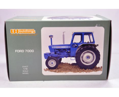 Universal Hobbies 1/16 Ford 7000 Tractor. E to NM in Box.