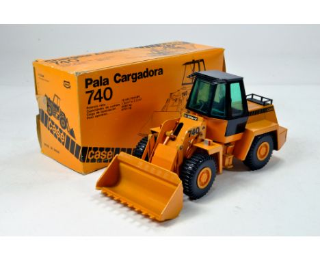 Extremely scarce Nacoral (Spain) Case 740 Wheel Loader in 1/35 Scale. E to NM in Box.