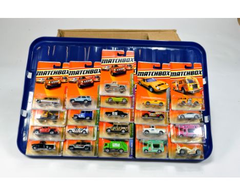 Matchbox 1-75 Modern Series Blister Packs comprising various issues, including some promotional harder to find variations. Ge