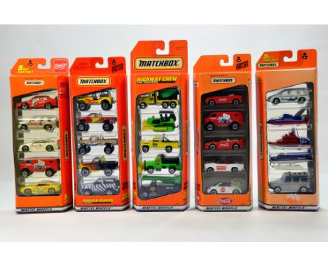 Matchbox 1-75 Modern Issues Gift Pack Sets comprising various issues, including some promotional harder to find variations. G