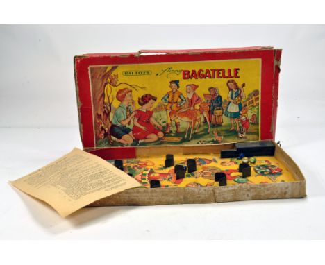 Very unusual RAI Toys (India) Tin Plate Toy comprising Funny Bagatelle. Unchecked but displays well with original box. 