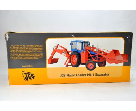 Universal Hobbies 1/16 JCB Major Loader Excavtor Tractor. E to NM in Box.