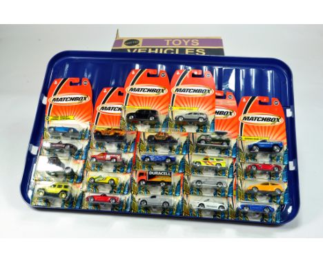 Matchbox 1-75 Modern Series Blister Packs comprising various issues, including some promotional harder to find variations. Ge