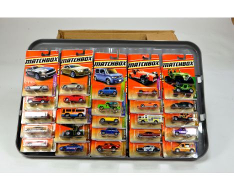 Matchbox 1-75 Modern Series Blister Packs comprising various issues, including some promotional harder to find variations. Ge