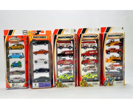 Matchbox 1-75 Modern Issues Gift Pack Sets comprising various issues, including some promotional harder to find variations. G