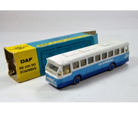 Lion Car Diecast Bus issue comprising DAF SB 200 KLM. VG in F Box.