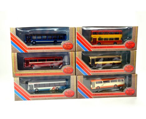 EFE 1/76 diecast Bus group comprising various issues. Generally NM to M in Boxes. (6)