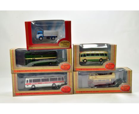 EFE 1/76 diecast (mainly) Bus group comprising various issues. Generally NM to M in Boxes. (5)