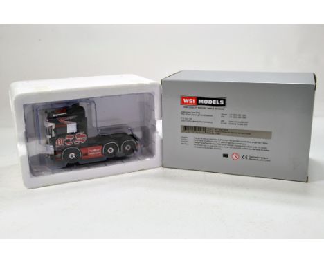 WSI 1/50 Diecast Precision Truck Issue comprising Scania Streamline Tractor in livery of MTS. NM in Box.