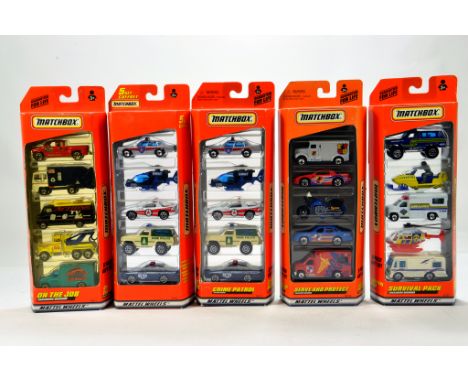 Matchbox 1-75 Modern Issues Gift Pack Sets comprising various issues, including some promotional harder to find variations. G
