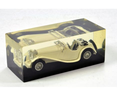 Matchbox Models of Yesteryear Y1 Jaguar Factory Preproduction In Resin Test Model. Scarce.