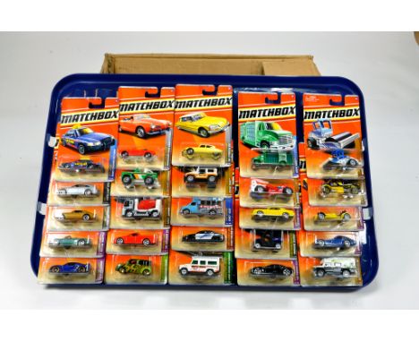 Matchbox 1-75 Modern Series Blister Packs comprising various issues, including some promotional harder to find variations. Ge