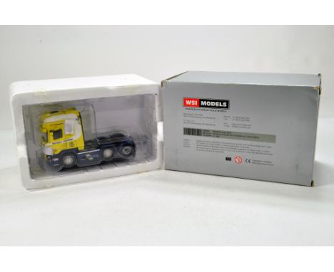 WSI 1/50 Diecast Precision Truck Issue comprising Scania Streamline Tractor in livery of Mangan Haulage. NM in Box.