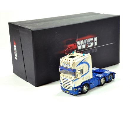 WSI 1/50 Diecast Precision Truck Issue comprising Scania R Tractor in livery of Tolner. NM in Box.