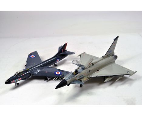 Duo of finely built larger scale Model Aircraft comprising Eurofighter and one other. (2)