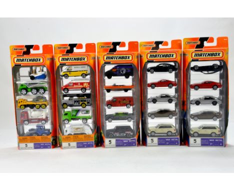 Matchbox 1-75 Modern Issues Gift Pack Sets comprising various issues, including some promotional harder to find variations. G