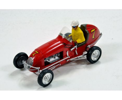 Hand Built Monogram Plastic Model Kit of a Midget racing car. Some light attention needed. 