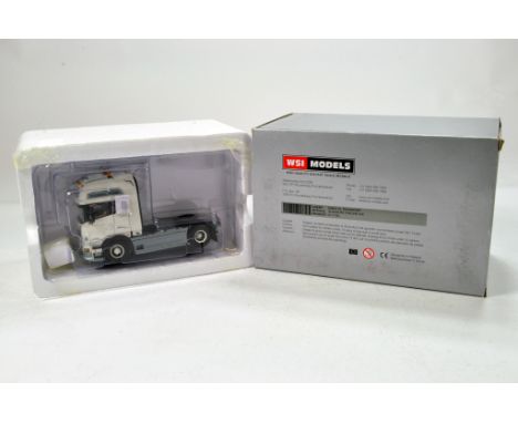 WSI 1/50 Diecast Precision Truck Issue comprising Scania R6 Topline Tractor in livery of Fabio XL Transport. NM in Box.