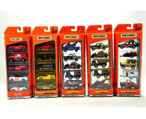 Matchbox 1-75 Modern Issues Gift Pack Sets comprising various issues, including some promotional harder to find variations. G