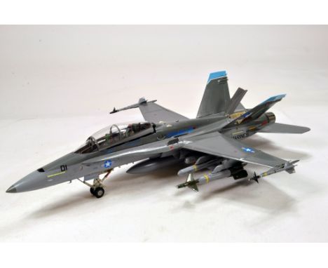 Finely Built Large scale Model Aircraft comprising 1/48 McDonnel Douglas F/A-18D Hornet.