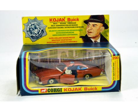 Corgi No. 290 Kojak Buick Police Car. Nice example is NM in Box.